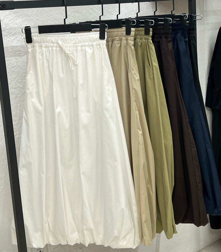 دامن بالونی پوپلین ZARA